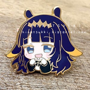 HoloEN Maid Ina enamel pin 1.75 ~ 2 inch gold plating Hololive English Holomyth