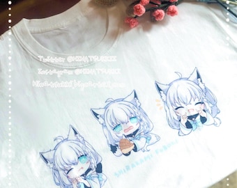星街すいせい Tシャツ ホロライブ サイズ S~4XL ホワイト - Etsy 日本