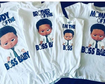 boss baby shirt etsy