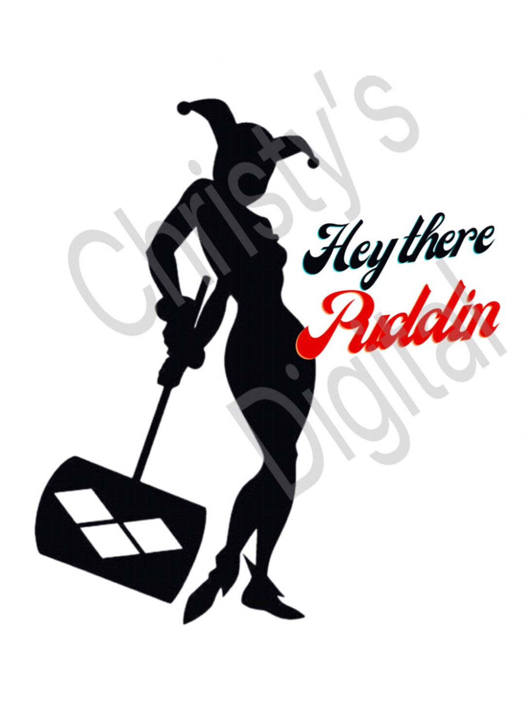 Harley Quinn Digital Image PDF, PNG, JPG Etsy