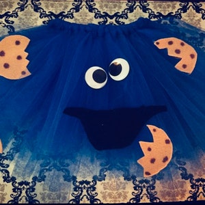 Cookie Monster Tutu available in different colors, Cookie Monster shirts  FREE SHIPPING