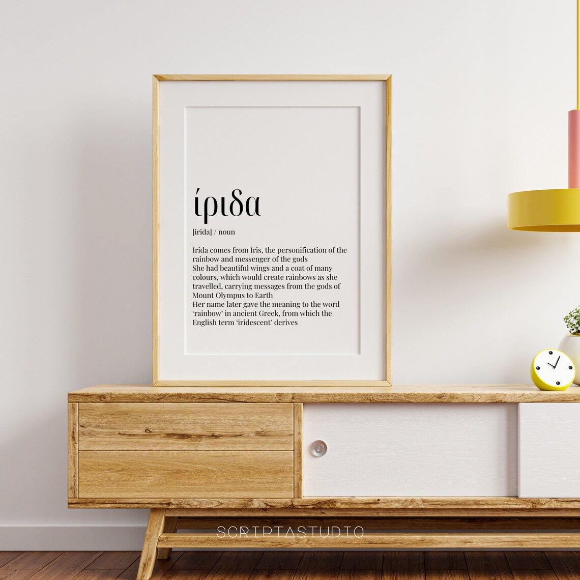 Irida Definition Greek Mythology Iris Greek Print Etsy