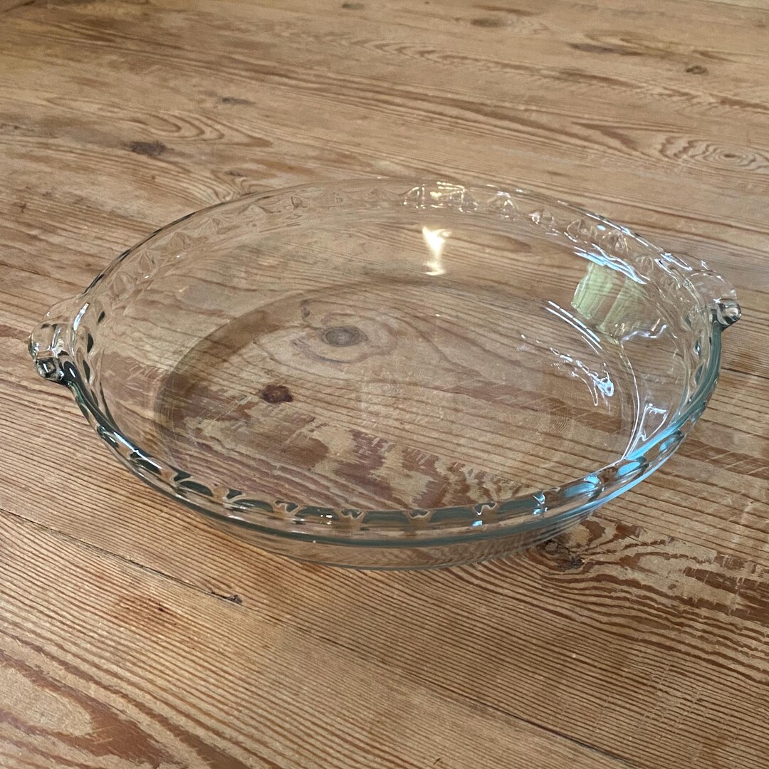 PYREX Original Glass Pie Dish 10" X 2" Scalloped Retired Model 229 - Etsy