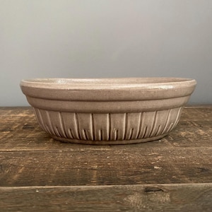 Mountainside Manley Pottery Oval Bowl Farmhouse Kitchen Decor