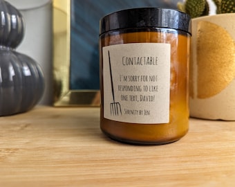 Schitt's Creek Soy Candle - David