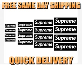 supreme stencil etsy