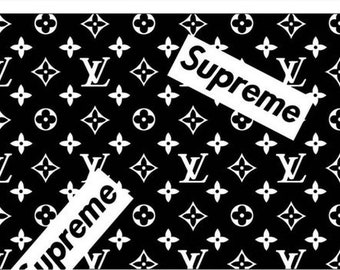 Supreme X Louis Vuitton Vinyl Painting Stencil - Just Me and Supreme