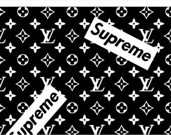 supreme stencil etsy