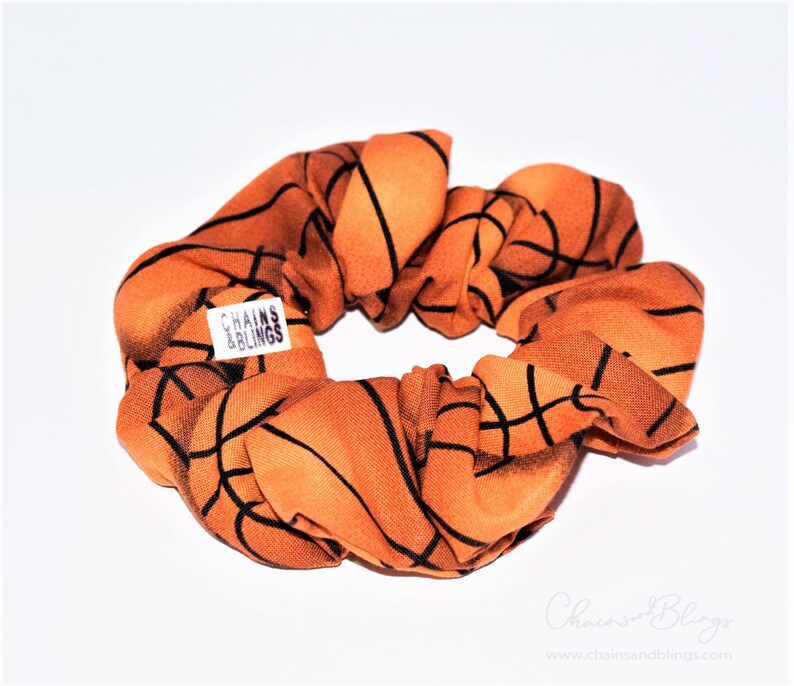 Basketball Scrunchie Sports Scrunchie Varsity Player Etsy