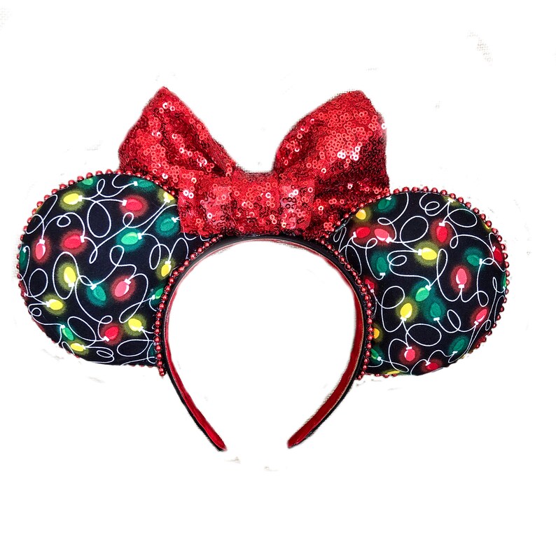 Limited Edition Christmas Ears. Disney Christmas Ears. Etsy