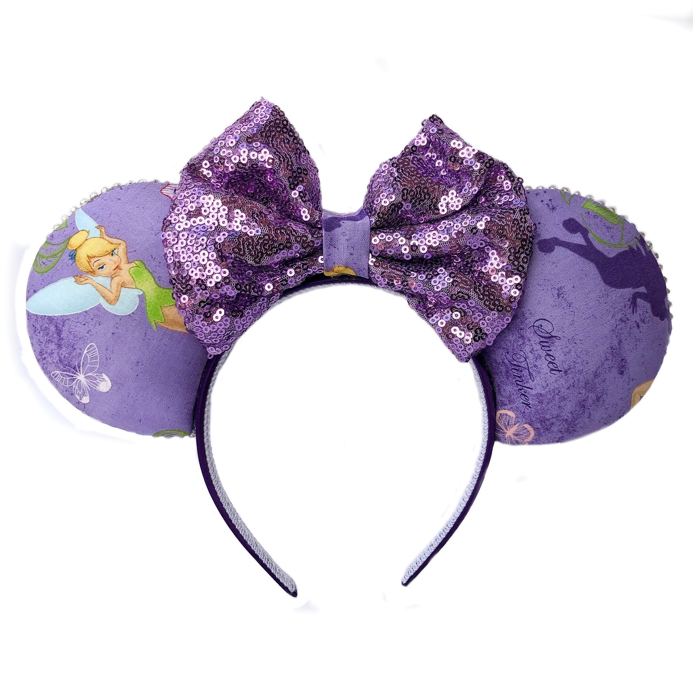 Tinkerbell Ears. Light up Mickey Ears. LED Tink Ears. Tink Etsy