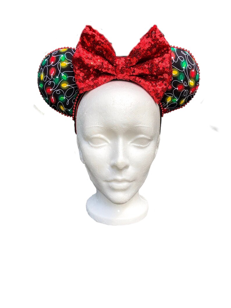 Limited Edition Christmas Ears. Disney Christmas Ears. Etsy