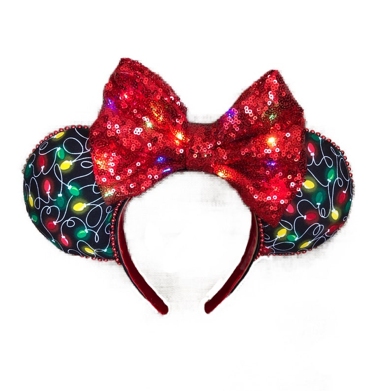 Limited Edition Christmas Ears. Disney Christmas Ears. Etsy