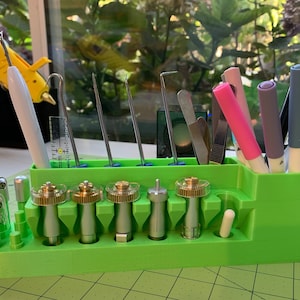 3D gedruckter Werkzeughalter: Cricut & Silhouette Cutter Organizer