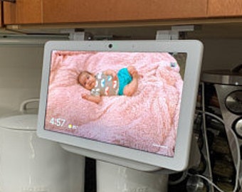 Google Home Hub gen1 Under Cabinet Hanger Bracket / 3d printed / Hub Max / nest hub / nest home