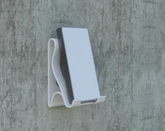 3D Printed Wall Mounted Phone Stand