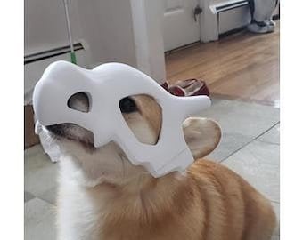 Cubone Dog Mask / Dinosaur Mask / Dog Costume / Funny Dog Gift / 3D Printed / Pokemon
