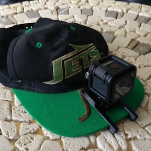 GoPro Hat Clip: Universal Baseball Cap Mount, 3D Printed