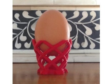 Egg Basket / Egg Holder / Egg Cup / Cute / Home Decor / Boho / Bohemian / Pretty / Eclectic / Unique / Gift / Housewarming / 3D Printed