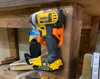 Cordless Tool Wall Mount Drill Driver Dewalt Milwaukee 3d