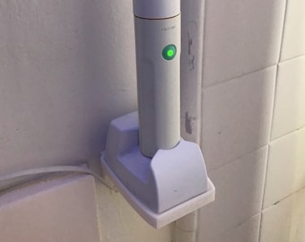 Soporte de pared para cargador de cepillo de dientes Philips impreso en 3D de Sonicare E Series