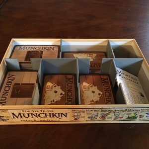 Organiseur de boîte de jeu Munchkin imprimé en 3D