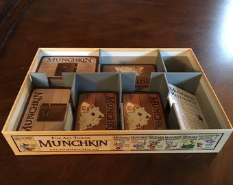 Munchkin Box Divider / Game Organizer / Munchkin Game / 3D Printed