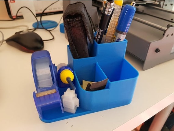 Desk Organizer Pencil Holder Pen Holder Desktop Etsy