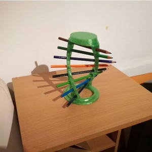 DNA Helix Sharpie Holder: Pen & Marker Organizer image 4