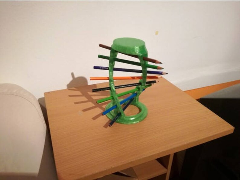 DNA Helix Sharpie Holder: Pen & Marker Organizer image 4