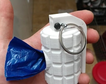 Grenade Dog Poop Bag Holder / Carrier / Leash Hanger
