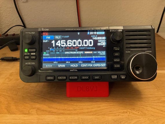 Icom IC-705 HAM Radio Stand - Etsy
