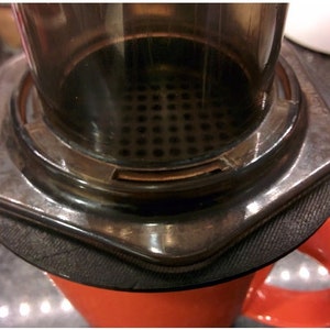 Coffee Cup Shim / Aeropress Mug Adapter / Aeropress Large Mug / mug drip filter adapter / 3D Printed