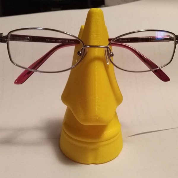 nose for glasses stand holder