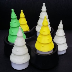 Christmas tree for LED tea light 3 pack