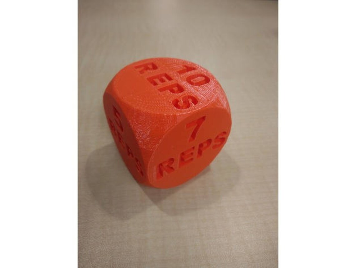 Fitness Dice Game / Workout Dice Game / Exercise Dice Game / Etsy