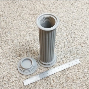 3D Printed Doric Column Container: Secret Stash Safe
