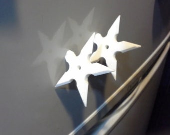 Ninja Star Fridge Magnet 2 pack