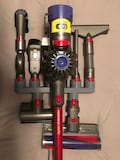 Dyson V7 V8 V10 V11 V15 Accessory Holder: Wall Mount for 6 Tools