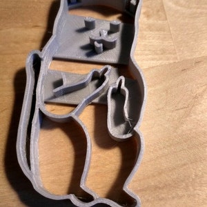 cat flipping you off cookie cutter