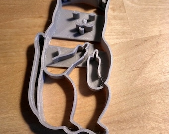 cat flipping you off cookie cutter