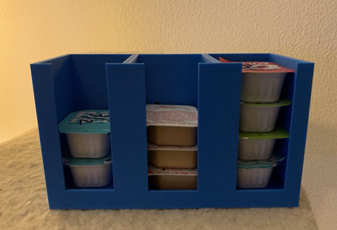 Sauce Packet Holder / to Go Sauce Dispenser / Condiment / Fast Etsy