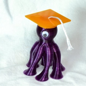 Polpo di laurea stampato in 3D: regalo divertente per i laureati