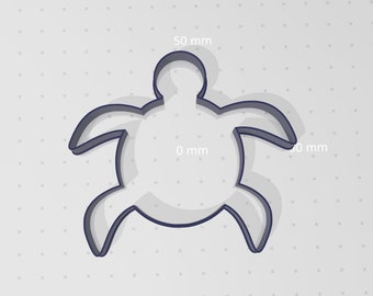 Turtle Cookie Cutter / Tortoise / 3d printed