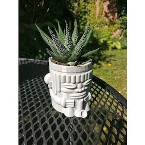 Tiki Planter / Tiki Theme / Houseplant / Indoor Plants / Home