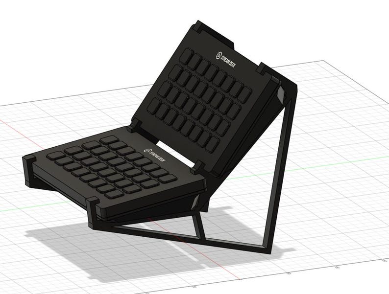 Streamdeck Stand Elgato Stream Deck XL Double Stand - Etsy
