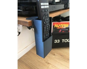 3D Printed Remote Control Holder for 3/4" Shelving