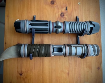 Rozkładany wieszak na miecze świetlne, 2 sztuki