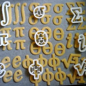 Maths cookie cutter set / 3D Printed