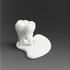 Distributeur de cartes de visite dentaire / Carte de visite de dentiste / Carte de visite dentaire / Support de carte de visite / Imprimé en 3D